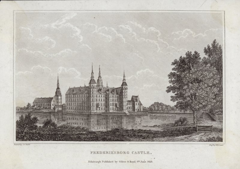 Frederiksborg palota alkotó: Johan Christian Dahl