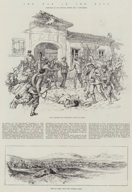 A háború keleten alkotó: Johann Nepomuk Schonberg