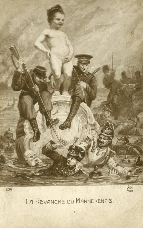 A Manneken Pis bosszúja alkotó: Johann Heinrich Wedekind