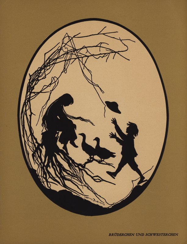testvérpár (litho) alkotó: Johanna Beckmann