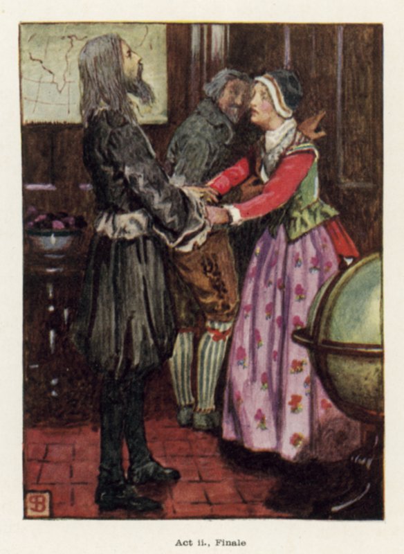 II. felvonás, döntő alkotó: John Byam Liston Shaw