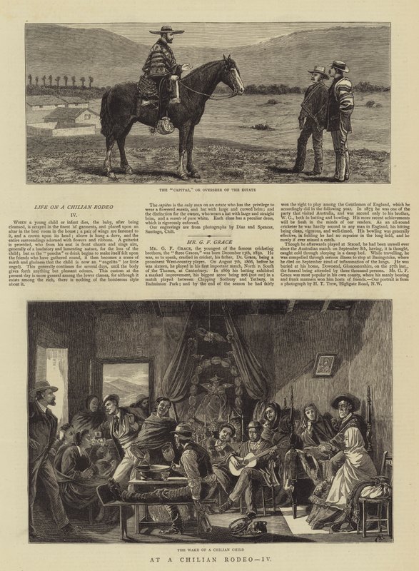 Egy chilei Rodeón IV alkotó: John Charles Dollman