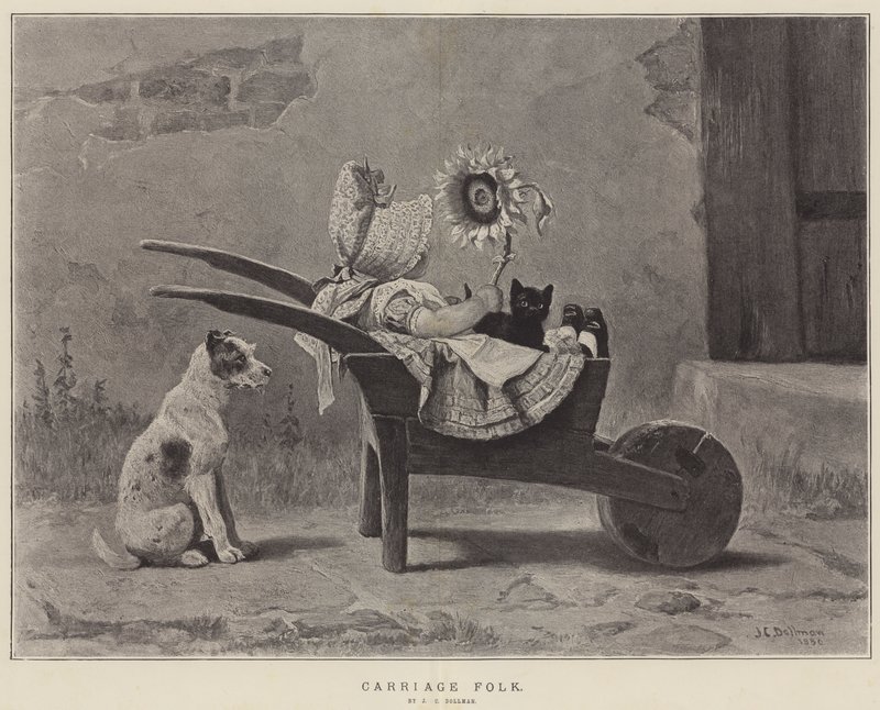 Kocsis népség alkotó: John Charles Dollman