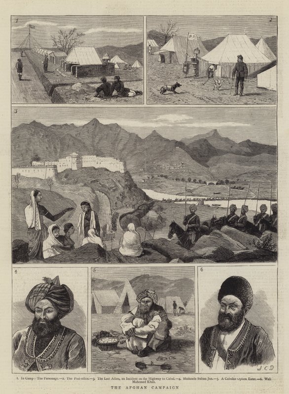 Az afgán hadjárat alkotó: John Charles Dollman