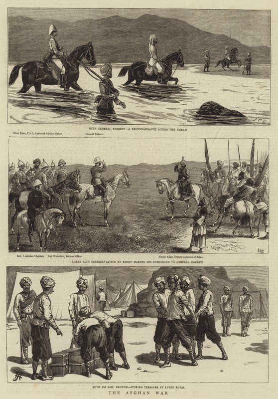 Az afgán háború alkotó: John Charles Dollman