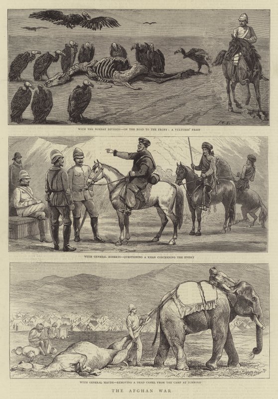 Az afgán háború alkotó: John Charles Dollman