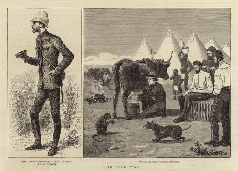 A zulu háború alkotó: John Charles Dollman