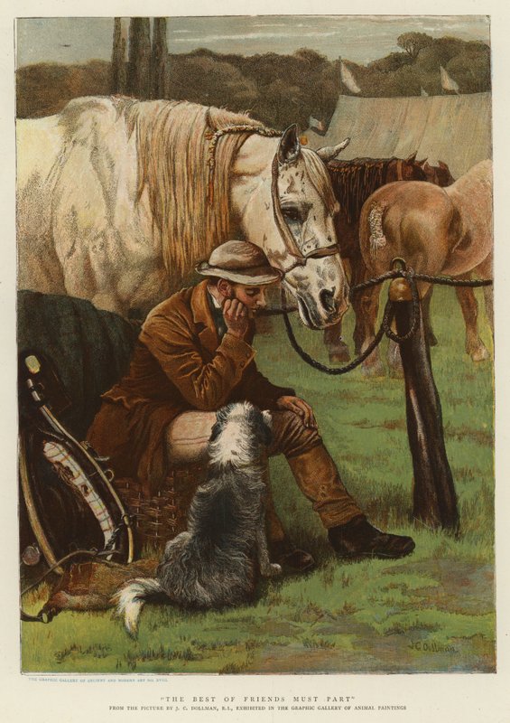A legjobb barátoknak el kell válniuk alkotó: John Charles Dollman