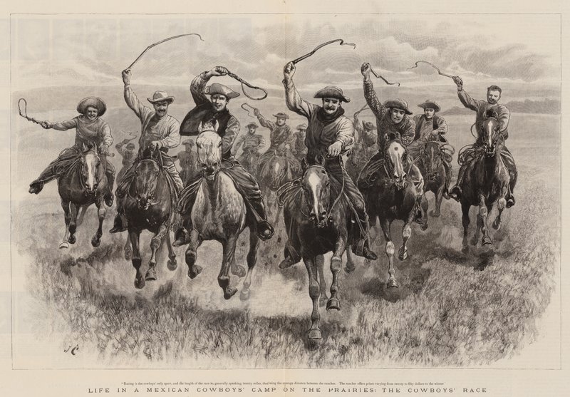 Élet egy mexikói cowboystáborban a prérin, a Cowboys