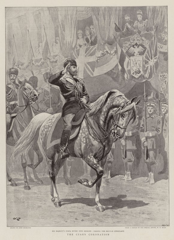 A cári koronázás alkotó: John Charlton