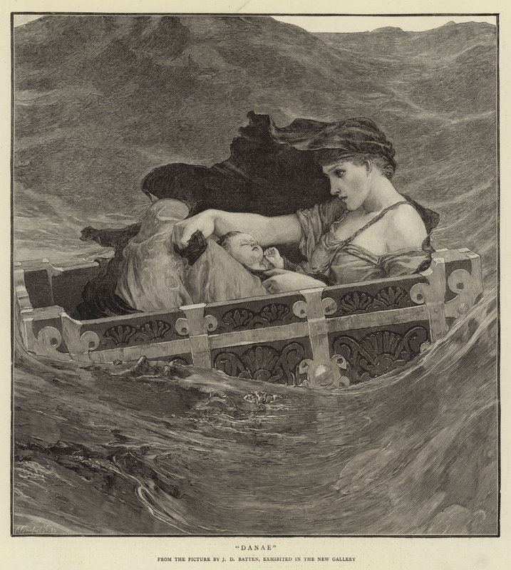 Danae alkotó: John Dickson Batten