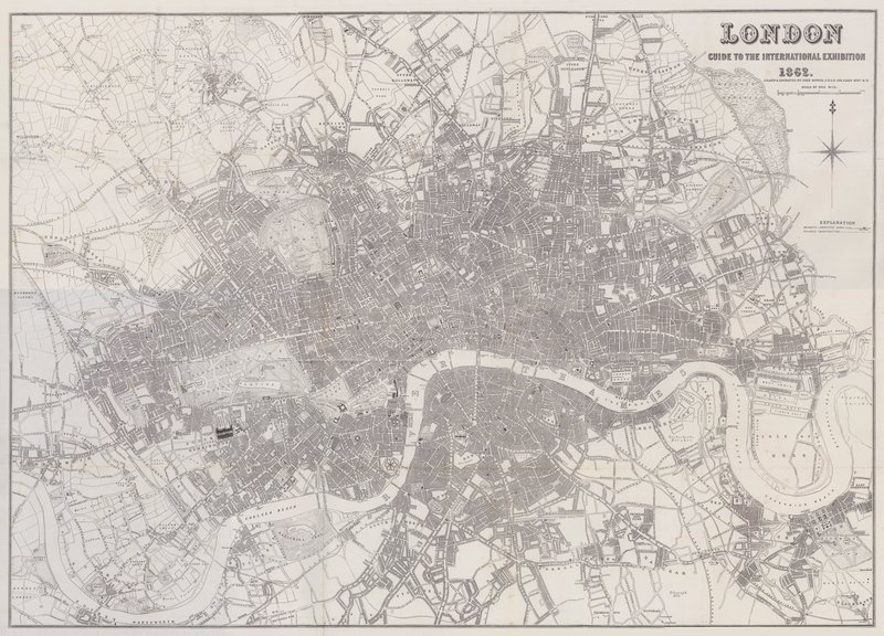 London, Útmutató a Nemzetközi Kiállításhoz, 1862 alkotó: John Dower