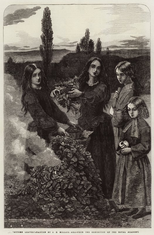 Őszi levelek alkotó: John Everett Millais