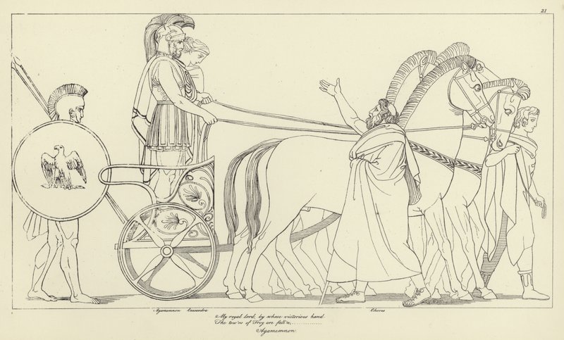 Agamemnon alkotó: John Flaxman