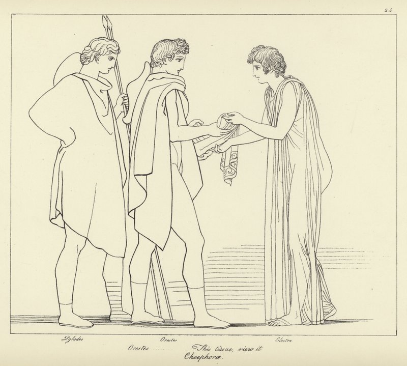 Orestes alkotó: John Flaxman