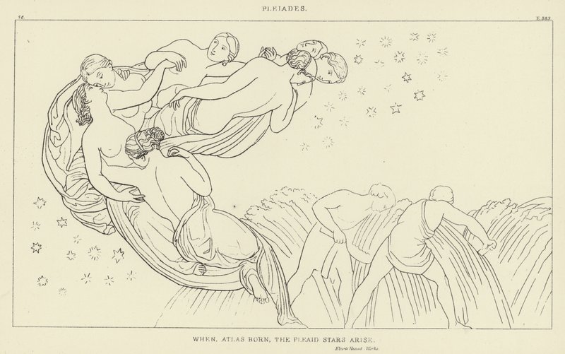 Plejádok alkotó: John Flaxman