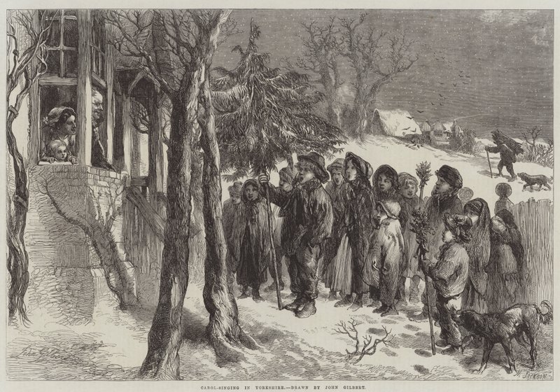Carol-Singing Yorkshire-ben alkotó: John Gilbert