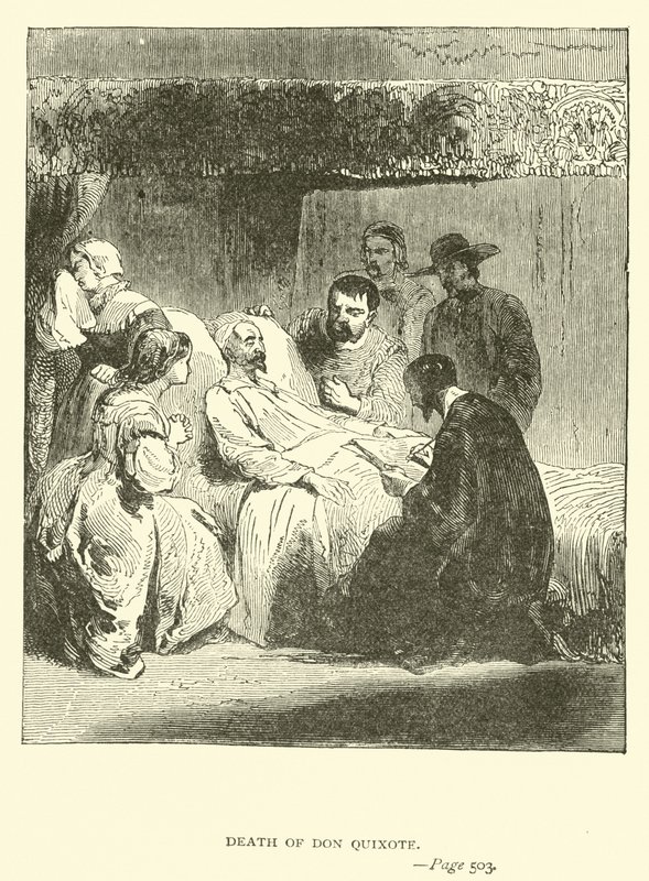 Don Quijote halála alkotó: John Gilbert