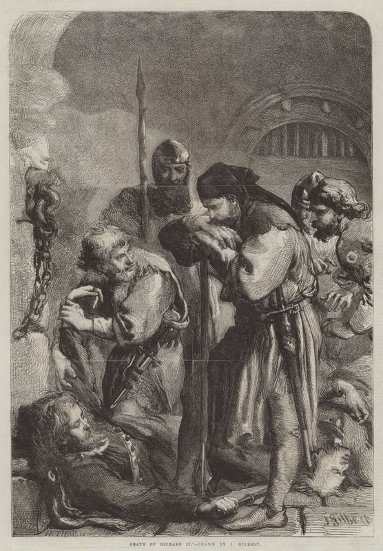 Richard halála II alkotó: John Gilbert