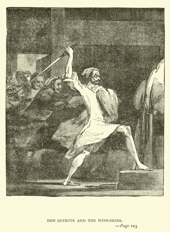 Don Quijote és a borhéjak alkotó: John Gilbert