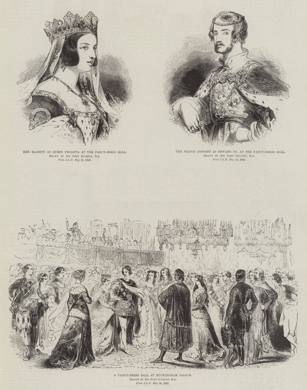 Royal Fancy Dress Ball alkotó: John Gilbert
