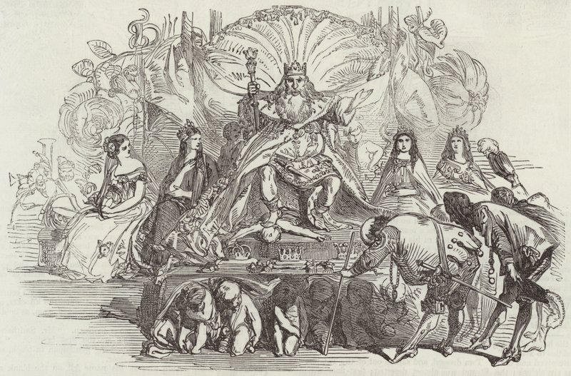 A tündérmesék meséje, Anthony B Montalba alkotó: John Gilbert