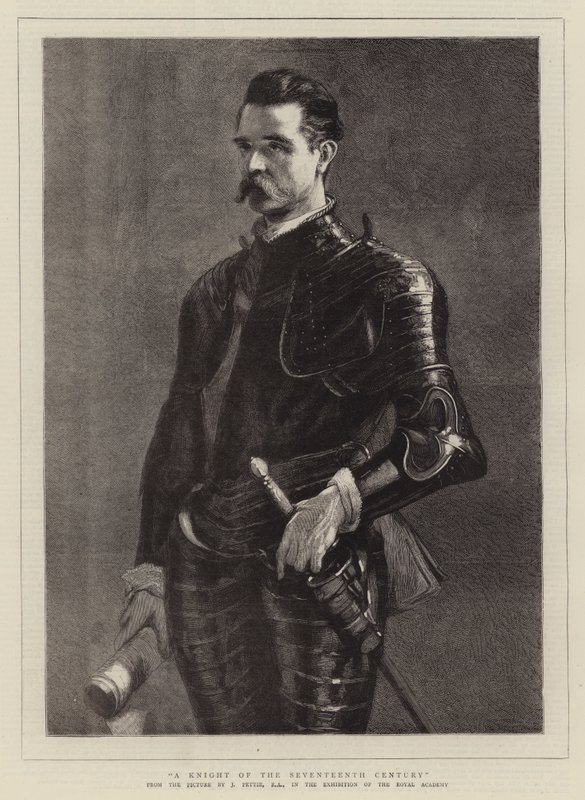 A tizenhetedik század lovagja alkotó: John Pettie