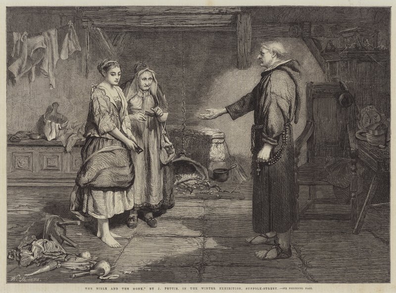 A Biblia és a szerzetes alkotó: John Pettie