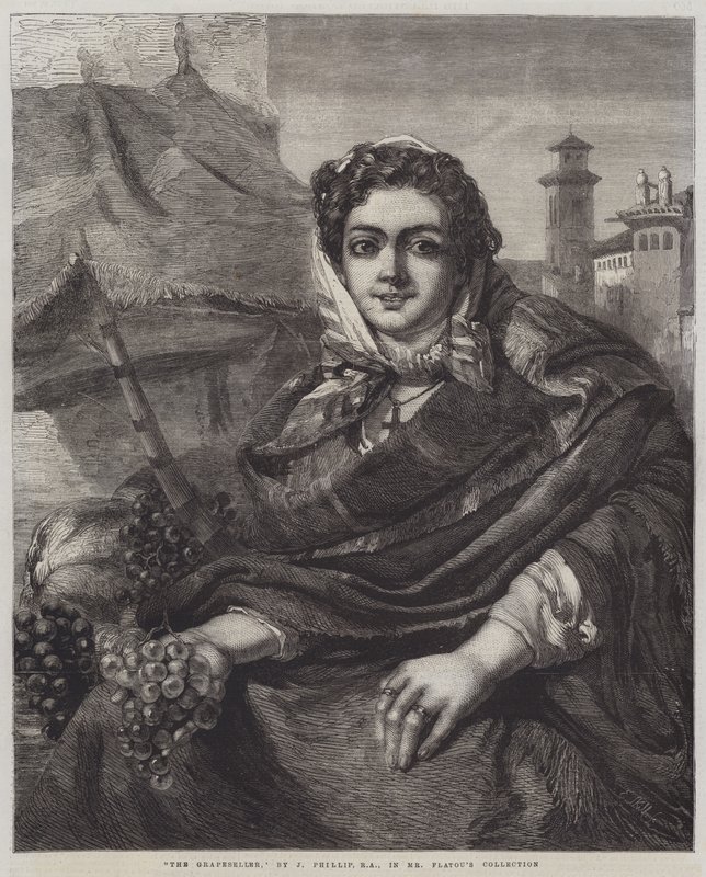 A szőlőkereskedő alkotó: John Phillip
