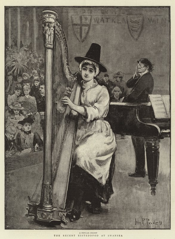 A legutóbbi Eisteddfod Swansea-ban alkotó: John Robertson Reid