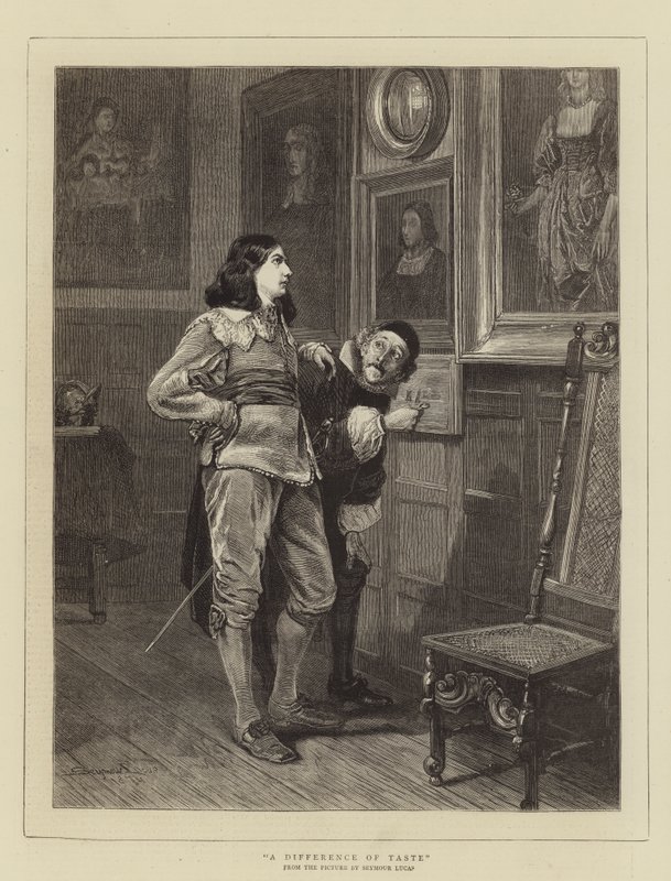 Ízlésbeli különbségek alkotó: John Seymour Lucas