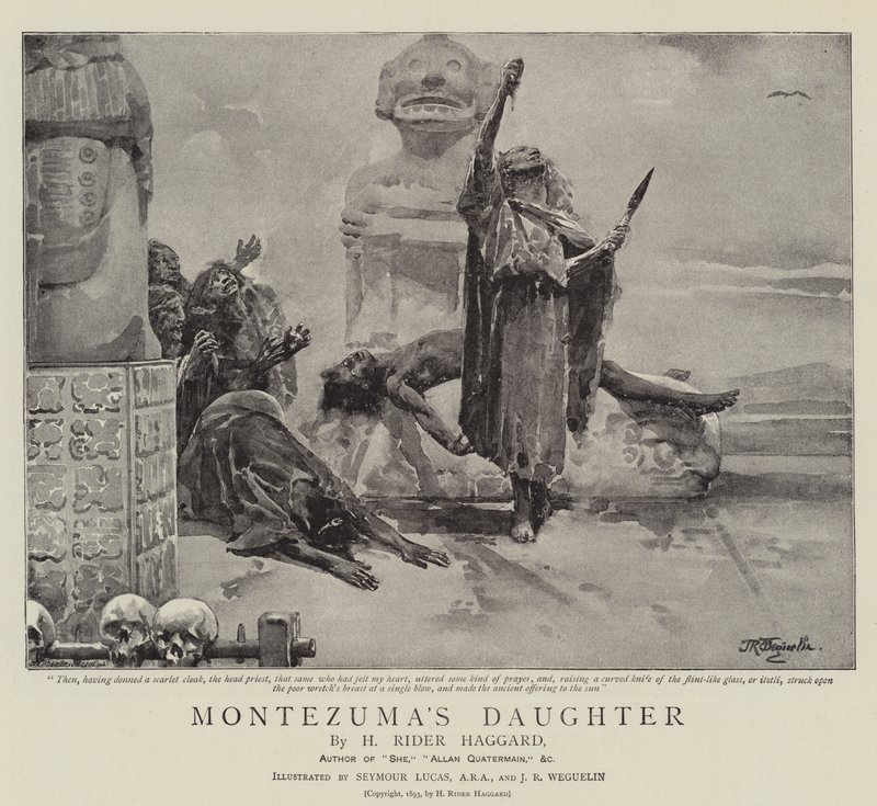 Montezuma lánya alkotó: John Seymour Lucas