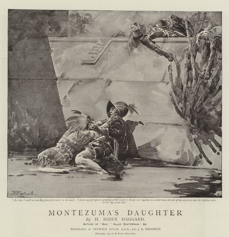Montezuma lánya alkotó: John Seymour Lucas