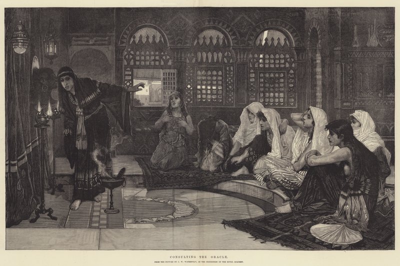 Konzultáció az Oracle-szal alkotó: John William Waterhouse