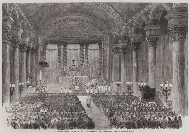 Éjféli mise a St Mary