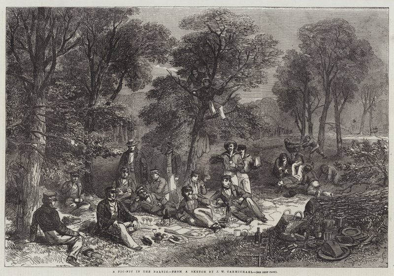 Pic-Nic a Balti-tengeren alkotó: John Wilson Carmichael
