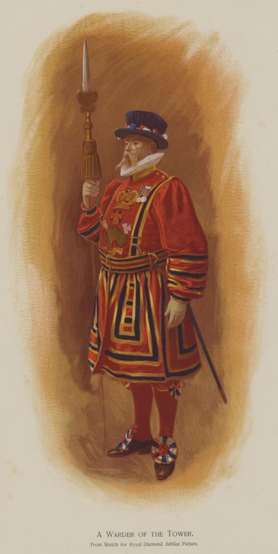 A torony őrzője (színes litó) alkotó: John (after) Charlton