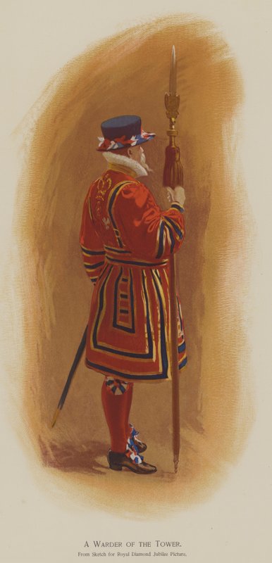 A torony őrzője (színes litó) alkotó: John (after) Charlton