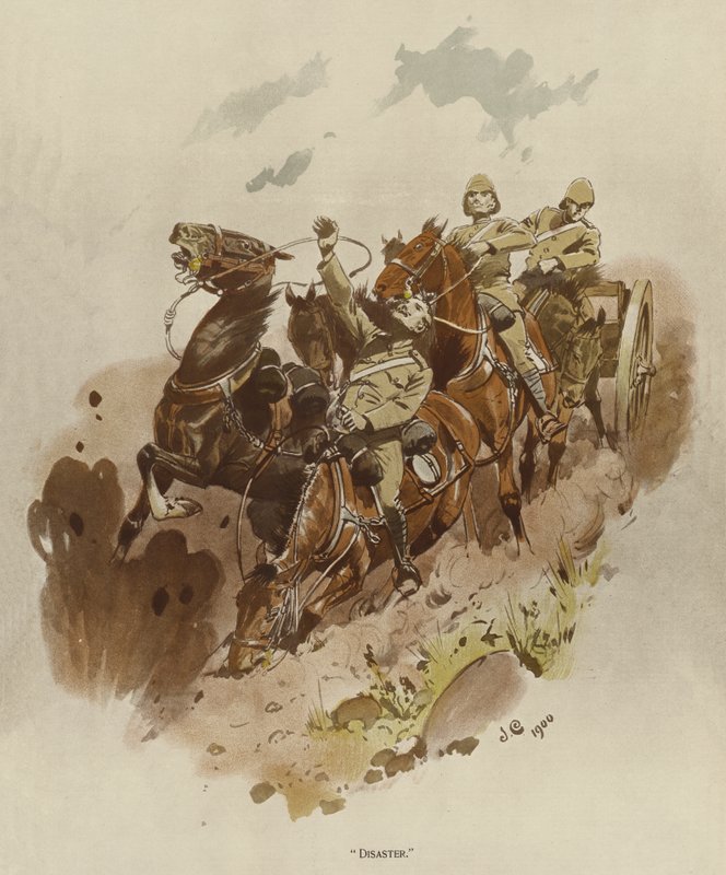 Katasztrófa (színes litó) alkotó: John (after) Charlton