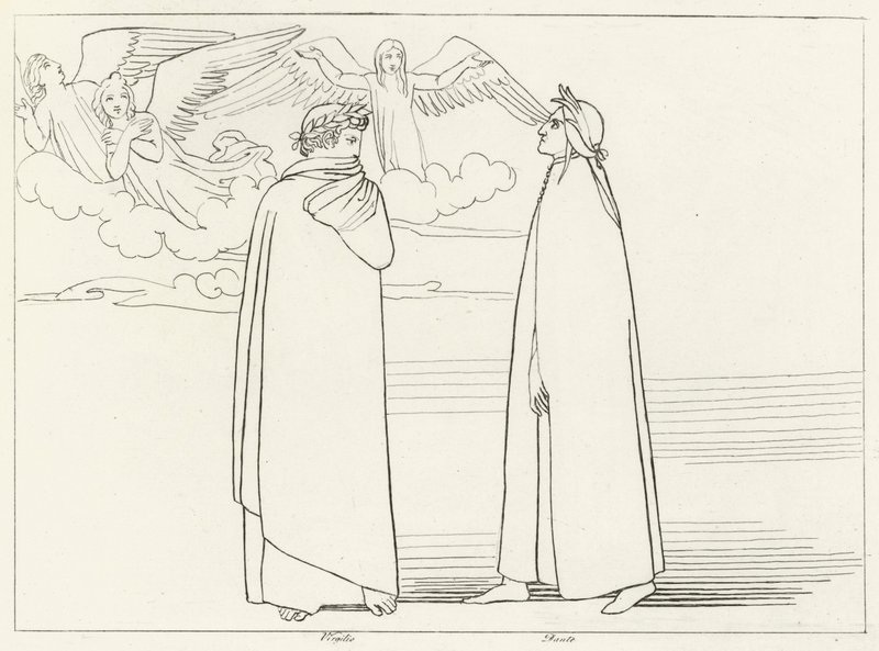 Kórus, Purgatórium, 17. ének (metszet) alkotó: John (after) Flaxman