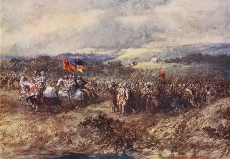 Rettegett Iván visszatérése Moszkvába Kazán elfoglalása után (színes litográfia) alkotó: John (after) Gilbert