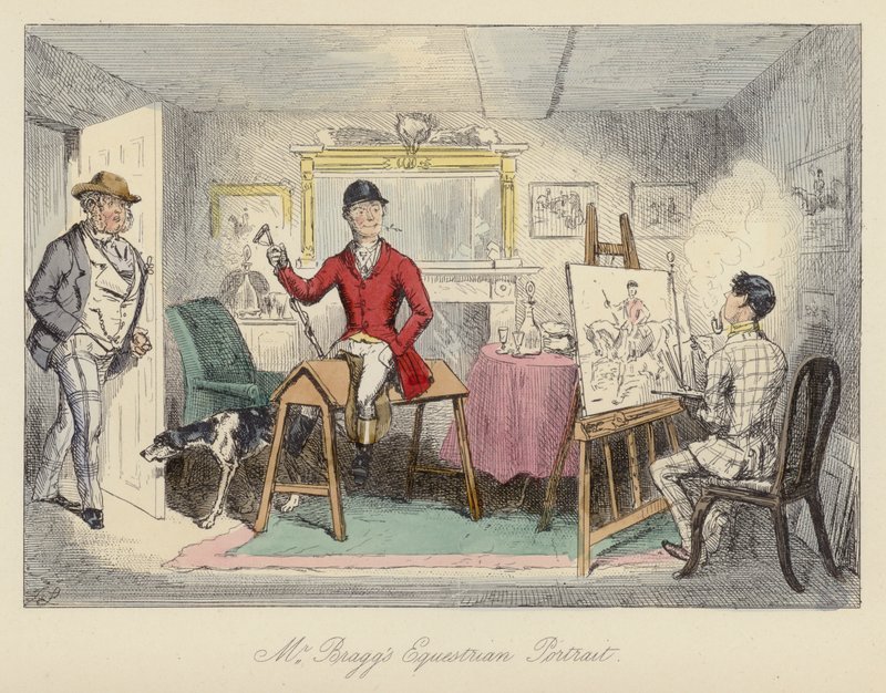 John Leech illusztráció a Mr Sponge