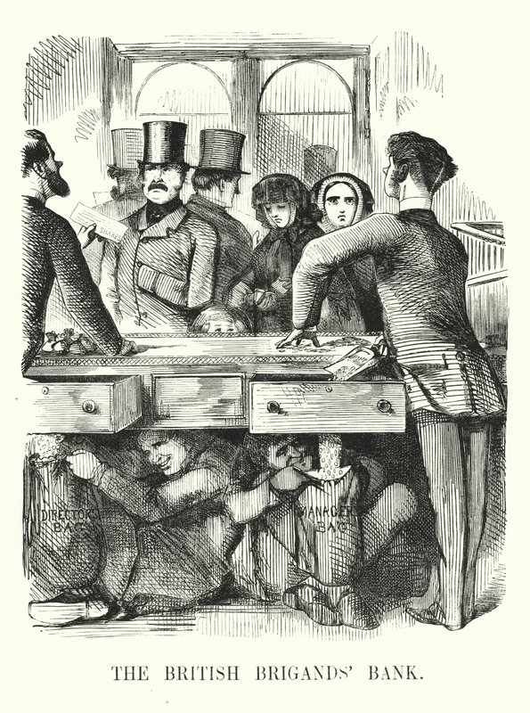 Punch rajzfilm: The British Brigands