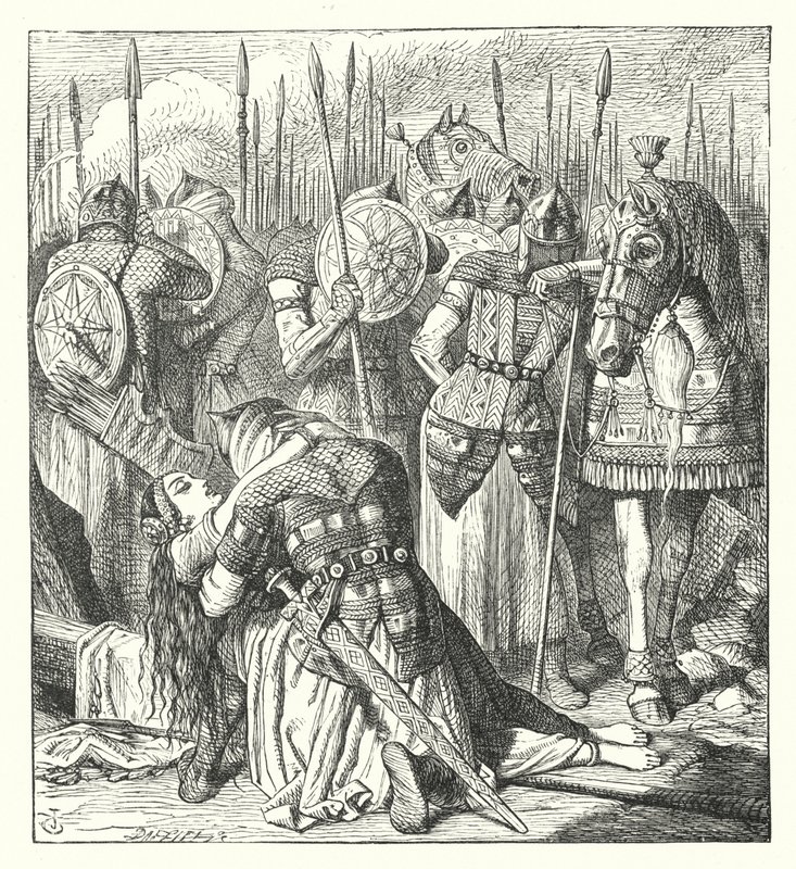 Tatárjárás (metszet) alkotó: John (after) Tenniel