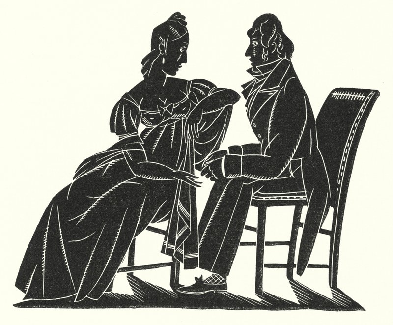 Illusztráció: Madame Bovary, Gustave Flaubert (litho) alkotó: John Austen