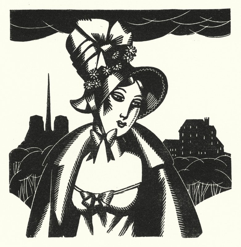 Illusztráció: Madame Bovary, Gustave Flaubert (litho) alkotó: John Austen