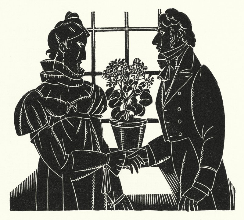 Illusztráció: Madame Bovary, Gustave Flaubert (litho) alkotó: John Austen