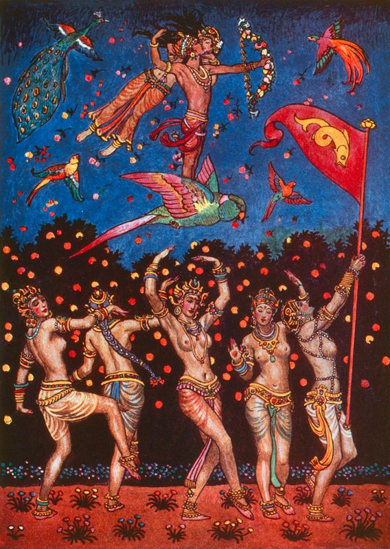 A Káma kertje alkotó: John Byam Liston Shaw
