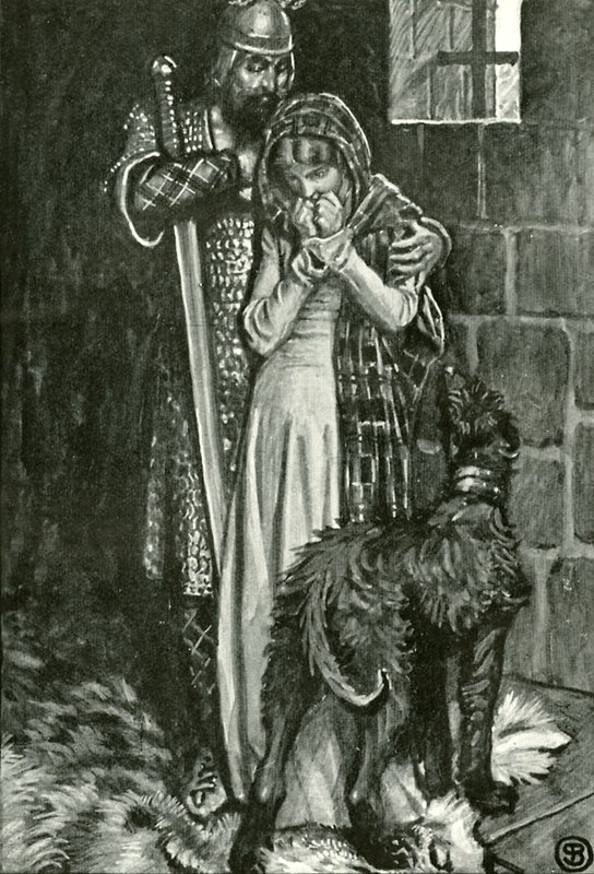 Várj rám hét évet, kedves feleségem alkotó: John Byam Liston Shaw