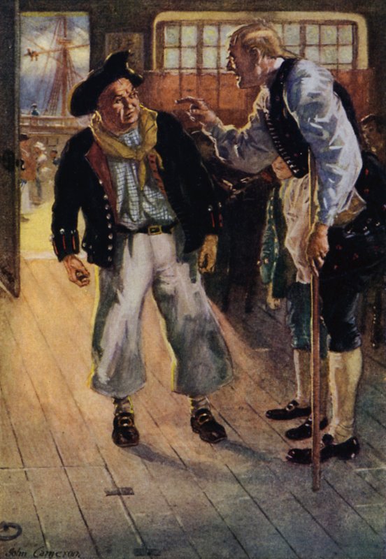 A Treasure Island illusztrációja alkotó: John Cameron